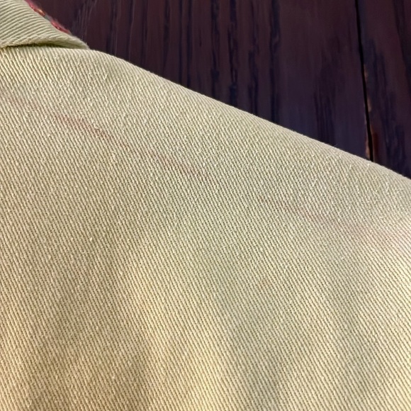 Coldwater Creek lime colored long sleeved jacket with beaded designs. Size PS. - Picture 10 of 11